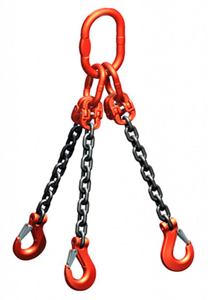 Строп цепной трехветвевой 3СЦ-8т 4м