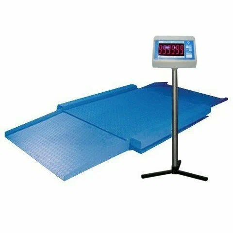 Весы платформенные С ПАНДУСОМ 2000х1500 мм 2000 кг + поверка