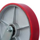 SCP 85 - Большегрузное полиуретановое колесо 250 мм (поворот., площадка, роликоподш.)